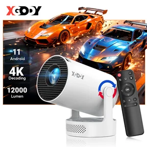 HY300 4K UHD Mini Smart Beamer 5G WiFi6 Heimkino Projektor LED Bluetooth Android - Bild 1 von 11