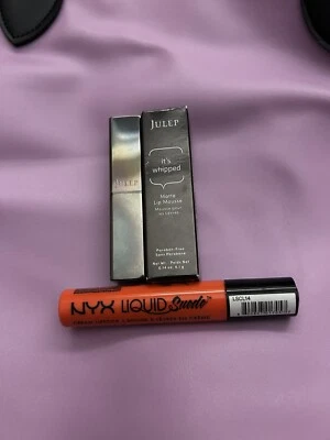 Julep XOXO,  It’s Whipped Matte Lip Mousse 0.14oz. & 2 More! Lipstick/Mousse Lot - Image 1 of 4
