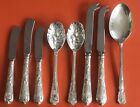 8 Vintage Silver Plate Spoon Butter Cheese Knives Etched Posh Club P&O Cruises