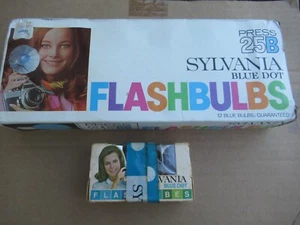 SYLVANIA Blue Dot 25B flashbulbs flash bulbs and flash cubes - Picture 1 of 13