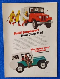 1965 KAISER JEEP CORPORATION TUXEDO PARK MARK IV 4 WHEEL DRIVE ORIGINAL PRINT AD - Picture 1 of 1