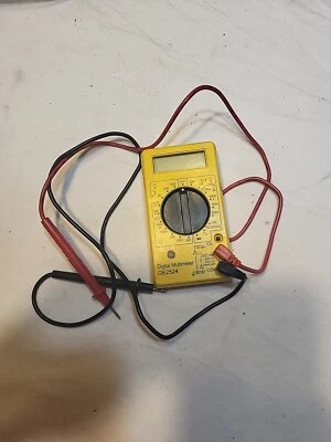 Multímetro digital General Electric GE 2524 com cabos - Imagem 1 de 4