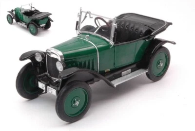 MODELLINO AUTO STATICO WHITEBOX OPEL 4/12 PS VERDE RHD MODELLISMO SCALA 1:24 - Immagine 1 di 4