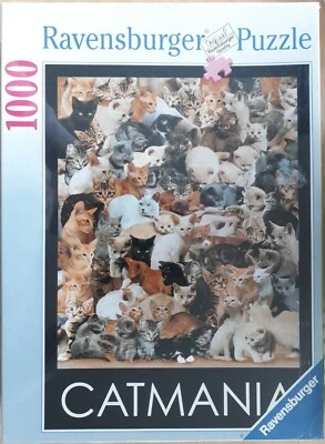 CATMANIA: ROMPECABEZAS RAVENSBURGER 1000 PIEZAS (Nº15 629 0., 1997) *NUEVO/SELLADO Foto 1 de 4