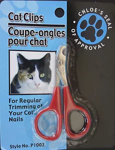 CAT CLIPS Stainless Steel Nail Claw Clippers for Cats Kittens Birds Small Puppy - Picture 1 of 2