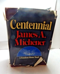 James Michener  "Centennial" First Edition SIGNED Hardback with Dust Jacket 1974 - Picture 1 of 18