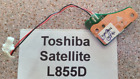 Toshiba Satellite Power Button Board L855D