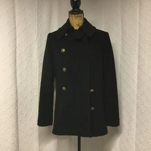 Women’s American Living Black Wool Coat Size S Small - Picture 1 of 8