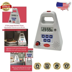 Multicolor Kitchen Timer: 24-Hour Digital Timer with Loud Alarms and LCD Display - Picture 1 of 9