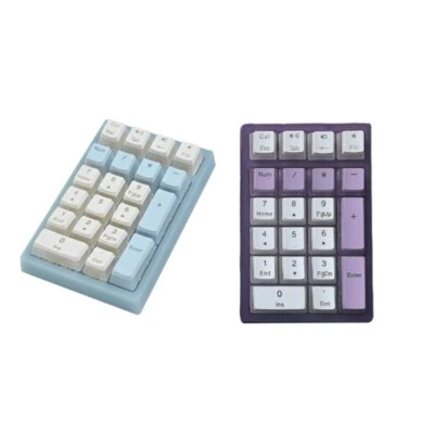 Mechanical USB C Corded Numeric Keypad with LED Backlit 21 Key Numpad Number Pad - Image 1 of 4