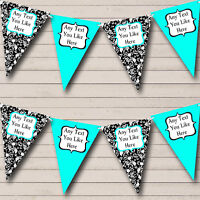 Leopard Print Funky Personalised Birthday Party Bunting Banner Garland