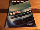 FIAT PUNTO 1999-2000 SALES BROCHURE COVERING SPORTING AND 1.8  HGT 1.9JTD 1.216V