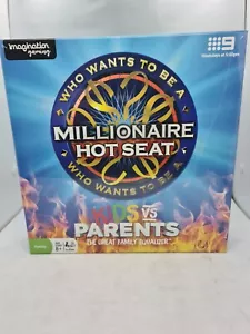 Who Wants To Be A Millionaire Hot Seat Board Game - Kids Vs Parents New & Sealed - Picture 1 of 5