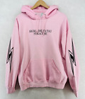 Sigma Delta Tau Hoodie Womens L Syracuse University Sweatshirt Pullover Pink