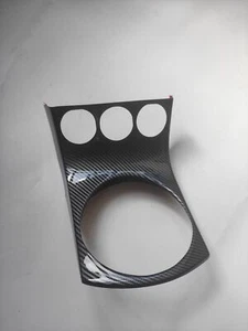 For 2003-2005 Nissan 350z Manual Carbon Fiber Effect Interior Shift Frame Cover - Picture 1 of 4