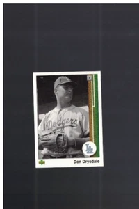 Don Drysdale Los Angeles Dodgers 2007 Upper Deck 89 UD Insert Card BXI - Bild 1 von 2