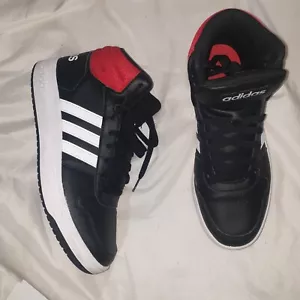 Adidas Originals Para Hombre Talla 10 LVL 029002 Negro Rojo Blanco Gimnasio Correr Entrenamiento - Imagen 1 de 8