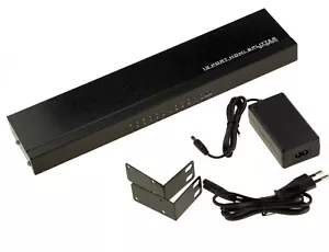 SPLITTER HDMI 12 PORTS RACKABLE - RESOLUTION 3D 4K 3840*2160 à 30Hz - Picture 1 of 2