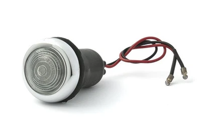 Lámpara intermitente transparente Lucas L131 para Austin Healey 100/6 y 3000 y autos clásicos Foto 1 de 3