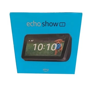Amazon Echo Show 5 Altoparlante Smart Display 2a Generazione Alexa 2MP Cam Antracite NUOVO - Foto 1 di 6