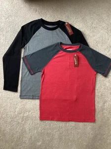 Lot of 2 pcs Boys T-Shirts Size M (10/12) Arizona Shirts BRAND NEW - Picture 1 of 5