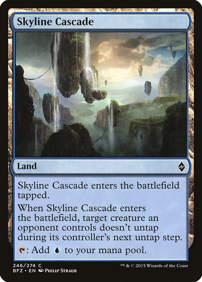Skyline Cascade [Battle for Zendikar] (BFZ 246) Near Mint - Image 1 of 1