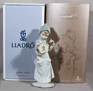 Lladro Brushstroke Of Dreams #6891 Santa's Workshop 8 1/2" Tall With Box - Picture 1 of 11