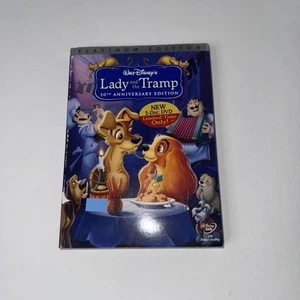 Lady and the Tramp (DVD, 2006, Two-Disc 50th Anniversary Platinum W/Slipcover - Picture 1 of 3
