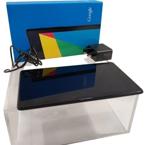 Google Nexus 7 Tablet Black 16GB Wi-Fi Android 7 Inch Screen - Picture 1 of 7