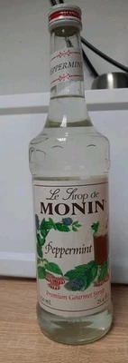 Jarabe de menta Monin para cacao caliente mochas batidos refrescos sin alérgenos "NUEVO" Foto 1 de 2