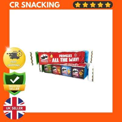Pringles Christmas Cracker Crisps Gift Set 4 Pieces (Pack of 1)