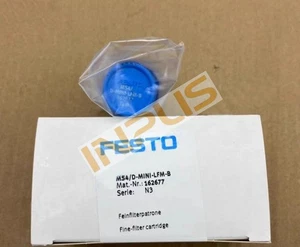 MS4/D-MINI-LFM-B 1x FESTO 162677 Air Filter Cartridge MS4/DMINILFMB w/ warrantly - Picture 1 of 1