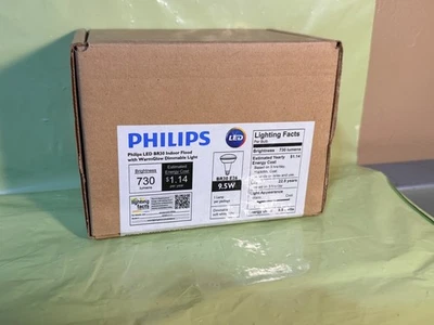 PHILIPS LED WARMGLOW BR30 Dimmable Indoor Flood 1-Pack 9.5W/25000hrs 2700K 730 L - Image 1 of 2