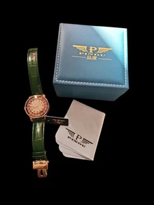 PINDU Automatic Roulette Wheel Watch Men NH35A Mechanical Movement - Picture 1 of 9