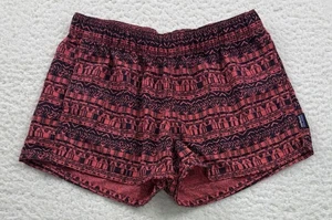Patagonia Barely Baggies Aztec Geometric Pattern  2" Shorts Women's Size XS - Picture 1 of 6