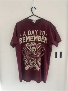 Camisa A Day To Remember ADTR Skull Bird Since 2003 Talla M - Imagen 1 de 5