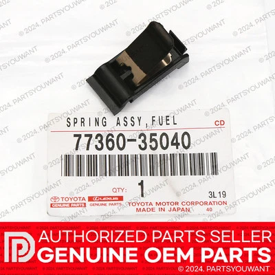 GENUINE Toyota Lexus OEM Fuel Filler Cap Door Release Clip Spring 77360-35040 - Image 1 of 4