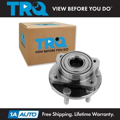 Cojinete de cubo de rueda delantera izquierda derecha TRQ para Dodge Viper 1996-2017 SRT 2013-2014 Foto 1 de 4