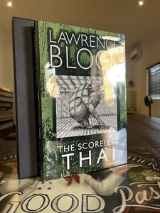 Lawerence Block THE SCORELESS THAI Signed Limited Numbered MINT Condition - Picture 1 of 2
