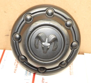 94-03 Dodge Ram Van 2500 3500 16" Black Center Cap Hubcap 8 Lug 52038268 OEM Cap - Picture 1 of 14