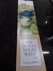 Marjolein Bastin: Die bunte Vogelwelt Langplaner 2025 neu - 11x49 cm - Bild 1 von 2