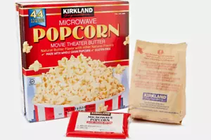 Kirkland Signature Microwave Popcorn, 3.3 oz, 44 Count - Picture 1 of 4