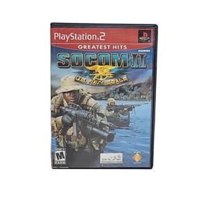 SOCOM II: U.S. Navy Seals (Sony PlayStation 2, PS2) - Picture 1 of 3
