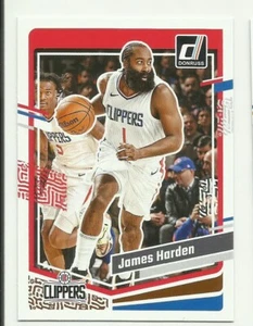 2023-24 Donruss Basketball Base Card # 63 James Harden Los Angeles Clippers - Foto 1 di 2