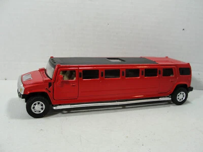 1:32 Hummer H2 Limousine Diecast Model Cars Pull Back Alloy - Image 1 of 4