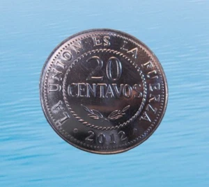 BOLIVIA 20 CENTAVOS 2012 UNC KM 215 #4962# - Picture 1 of 2