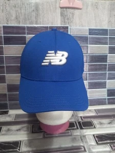 New Balance 5 Panel Training Hat Adjustable Blue One Size Fit All - Picture 1 of 7