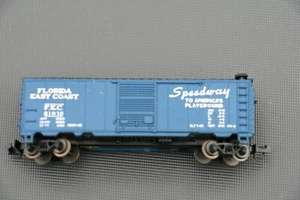 N Scale Atlas Florida East Coast 40ft Box Car - Picture 1 of 2