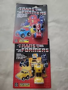 Transformers G1 Mini Autobots Reissues Bumblebee,gears New Lot Of 2 - Picture 1 of 5