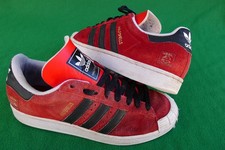 Adidas Halfshells star Gr. 42,5 super Kult samba Leder Sneaker Sportschuhe rar